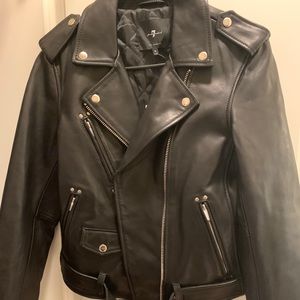 Leather Jacket 7 for all Mankind